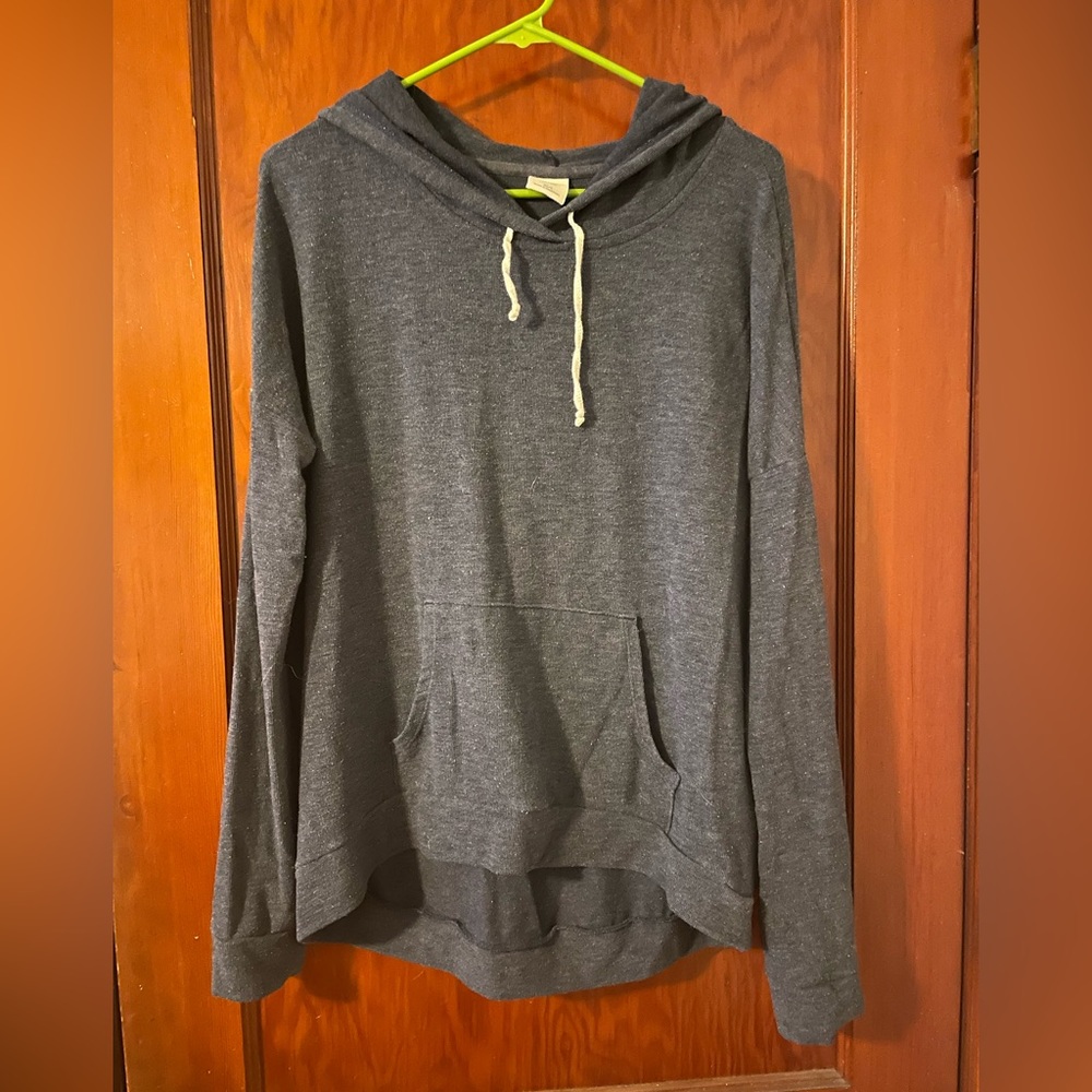 Abercrombie & Fitch Dark Blue/Grey Hoodie